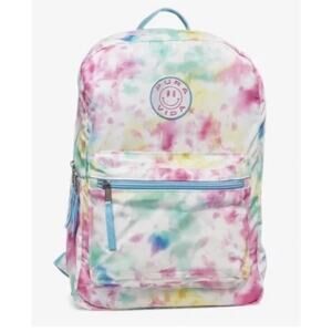 NEW PURA VIDA TIE-DYE CLASSIC Pink Blue Yellow White BACKPACK